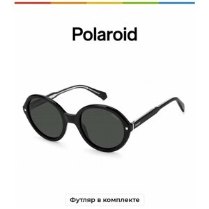 Солнцезащитные очки Polaroid, поляризационные, для женщин, черный