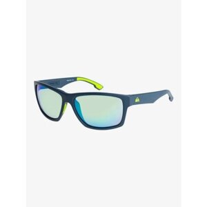 Солнцезащитные очки Quiksilver, вайфареры, оправа: пластик, спортивные, с защитой от УФ, синий