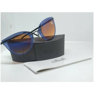 Солнцезащитные очки Silhouette, черный/синий