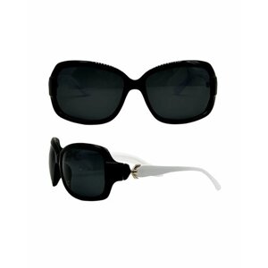 Солнцезащитные очки , стрекоза, поляризационные, с защитой от УФ, для женщин, черный