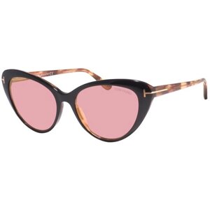Солнцезащитные очки Tom Ford, стрекоза, для женщин, черный