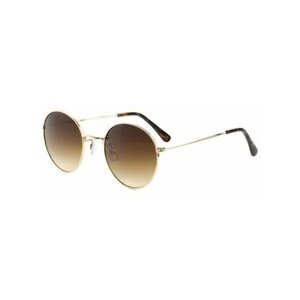 Солнцезащитные очки Tropical WICKLOW, оправа: металл, градиентные, с защитой от УФ, для женщин, золотой