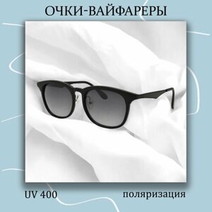 Солнцезащитные очки Вайфарер с поляризацией 4278, серый, черный
