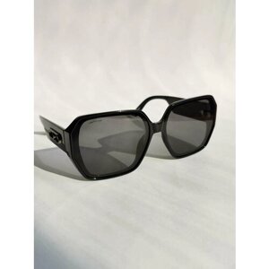 Солнцезащитные очки Ventoe, бабочка, складные, поляризационные, серебряный