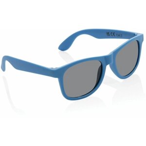 Солнцезащитные очки XD COLLECTION, вайфареры, оправа: пластик, складные, с защитой от УФ, синий