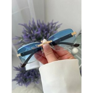Солнцезащитные очки YuliyaMoon, голубой
