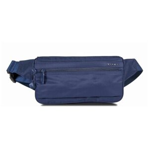 Сумка поясная Hedgren HIC350/155-06 повседневная, внутренний карман, регулируемый ремень, синий