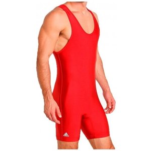 Трико борцовское Wrestling Solid Singlet красное (размер XS)