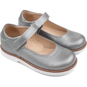 Туфли Tapiboo, натуральная кожа, размер 32, серебряный