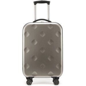 Умный чемодан , 103 л, размер L, серый