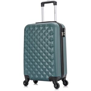 Умный чемодан L'case Phatthaya, 35 л, размер S+зеленый