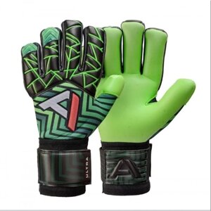 Вратарские перчатки AlphaKeepers, размер 10, зеленый