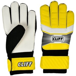 Вратарские перчатки Cliff, желтый, черный