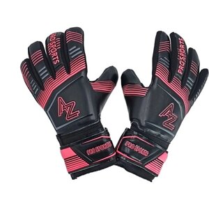 Вратарские перчатки , размер 10, розовый, черный