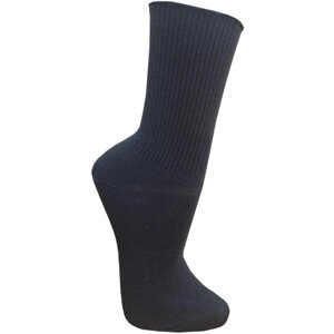 Женские носки ГАММА высокие, бесшовные, размер 23-25(36-40), серый