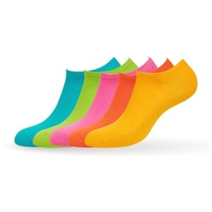 Женские носки MiNiMi, 5 пар, размер 35-38, мультиколор