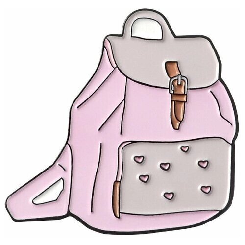 Значок Bag & You, розовый