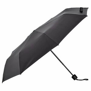 Зонт ИКЕА, механика, 2 сложения, купол 95 см., чехол в комплекте, черный