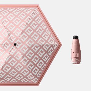 Зонт механика, для женщин, розовый