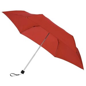 Зонт механика, купол 88 см., красный