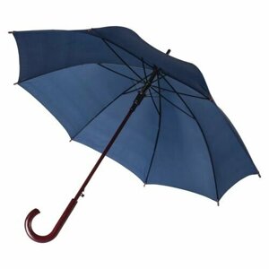 Зонт-трость molti, полуавтомат, для женщин, синий