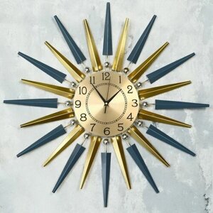 Часы настенные, серия: Ажур, "Азали", 70 x 70 см, d-22 см