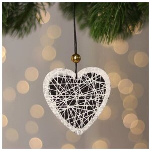 Декоративная подвеска с подсветкой «Сердце» 88 см