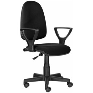 Компьютерное кресло Brabix Prestige Ergo MG-311 офисное, обивка: текстиль, цвет: черный