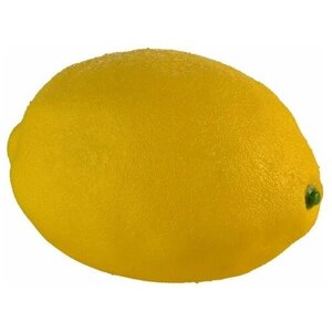 Муляж Лимон высота 10 см / пластик / желтый