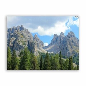 Постер, плакат на бумаге / Природа Италии - Пейзаж / Размер 30 x 40 см