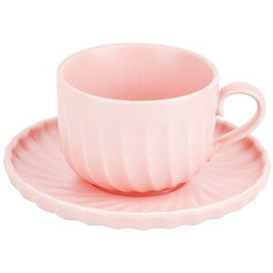 Чайная пара Fresh Taste. Light pink v 220мл KENG-1730249