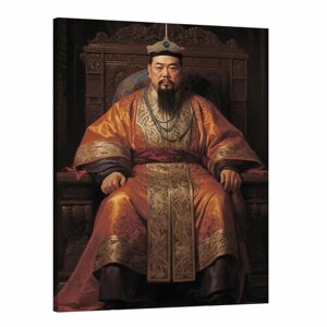 Интерьерная картина 50х70 "Король: глава королевства и сердце народа"