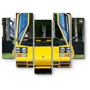 Модульная картина Lamborghini Countach LP 500S151x123