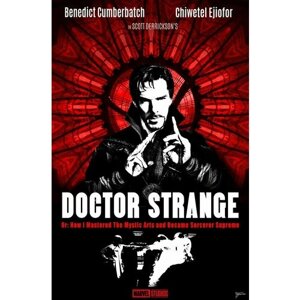 Плакат, постер на холсте Doctor Strange, Доктор Стрэндж. Размер 60 х 84 см