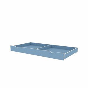 Выкатной ящик для кровати ДС-2 80x180 Светло Синий/Голубой