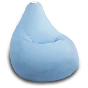Кресло-мешок PUFON груша XXXL голубой