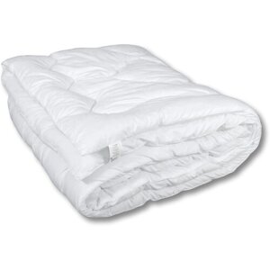 Одеяло Alvitek 1,5 спальный 140x205 см, Всесезонное, Зимнее, с наполнителем Искусственный пух, Лебяжий пух