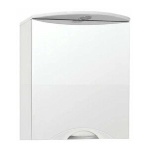 Style Line Зеркальный шкаф Жасмин-2 60/С Люкс белый