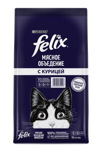 Felix Мясное объедение корм для кошек (Курица, 10 кг.)