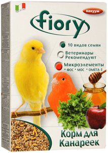 Fiory Canarini корм для канареек (Злаковое ассорти, 400 гр.)