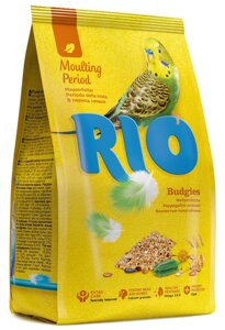 RIO Корм для волнистых попугайчиков в период линьки (Злаковое ассорти, 1 кг.)