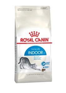 Royal Canin Indoor для домашних кошек (Курица, 4 кг.)