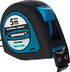 Рулетка Gross 31103, Ergonomisch, 5 м x 25 мм, магнитный обрезиненный зацеп