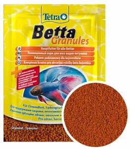 Tetra Betta Granules корм для петушков (гранулы) (5 г.)