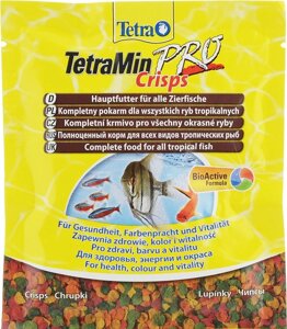 TetraMin Pro Crisps (чипсы) для любых видов тропических рыб (12 г.)