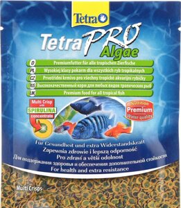TetraPro Algae (чипсы) для любых видов тропических рыб (12 г.)