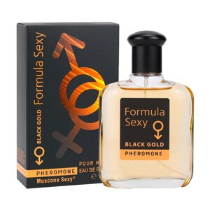 Formula Sexy Black Gold с феромонами (Формула Секси Блэк Голд) edt 100ml