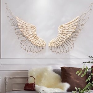 Настенный декор в форме крыльев ангела Snnei