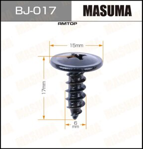 Саморез MASUMA 6x17мм, цена за 1шт)