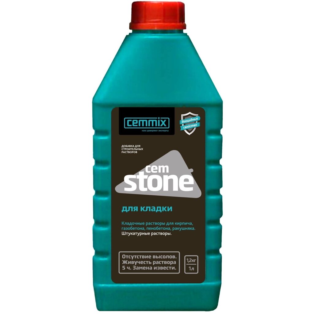 Добавка для кладочных растворов CemStone1 л 20 шт/уп 11537 от компании Строй Мир Крым. Симферополь. - фото 1